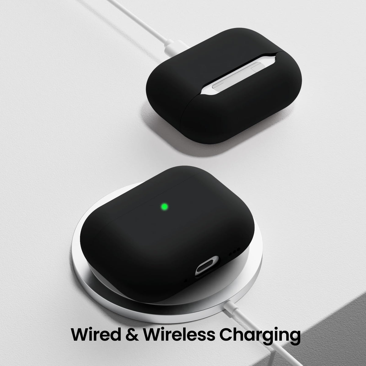 Soft-touch outer coating enhances durability without adding bulk.