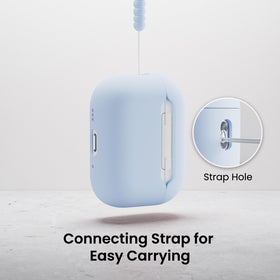 ORNARTO AirPods Pro 3 Case soft-touch coating adds comfortable grip.