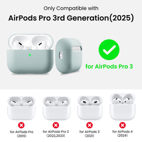 ORNARTO AirPods Pro 3 case soft-touch outer coating for comfortable grip