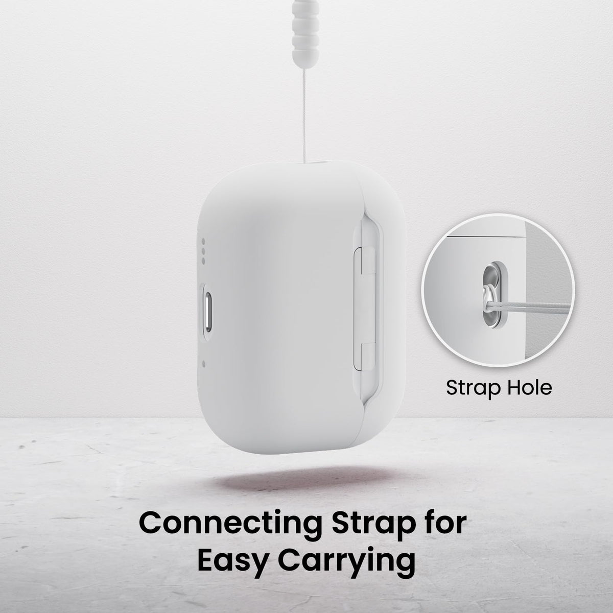 ORNARTO AirPods Pro 3 case supports wireless charging without removal