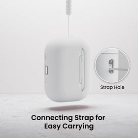 ORNARTO AirPods Pro 3 case supports wireless charging without removal