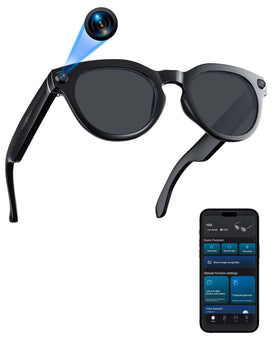 Orpnkna AI Smart Glasses with 8MP camera for hands-free photo capture.