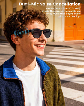 Orpnkna AI Smart Glasses offer tactile and touch controls for easy use.
