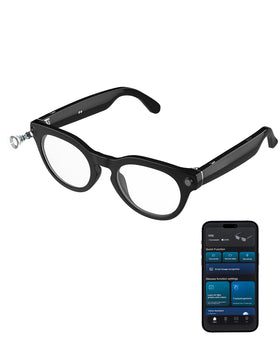Orpnkna front frame view showing wearable camera and sleek design benefit clarity