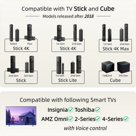 ORQRQO remote beside TV Cube, ergonomic design for comfortable long sessions