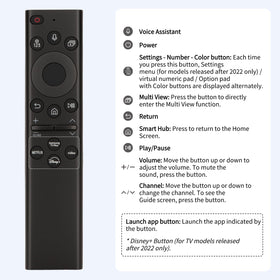 Warranty badge confirms two-year coverage for ORQRQO remote