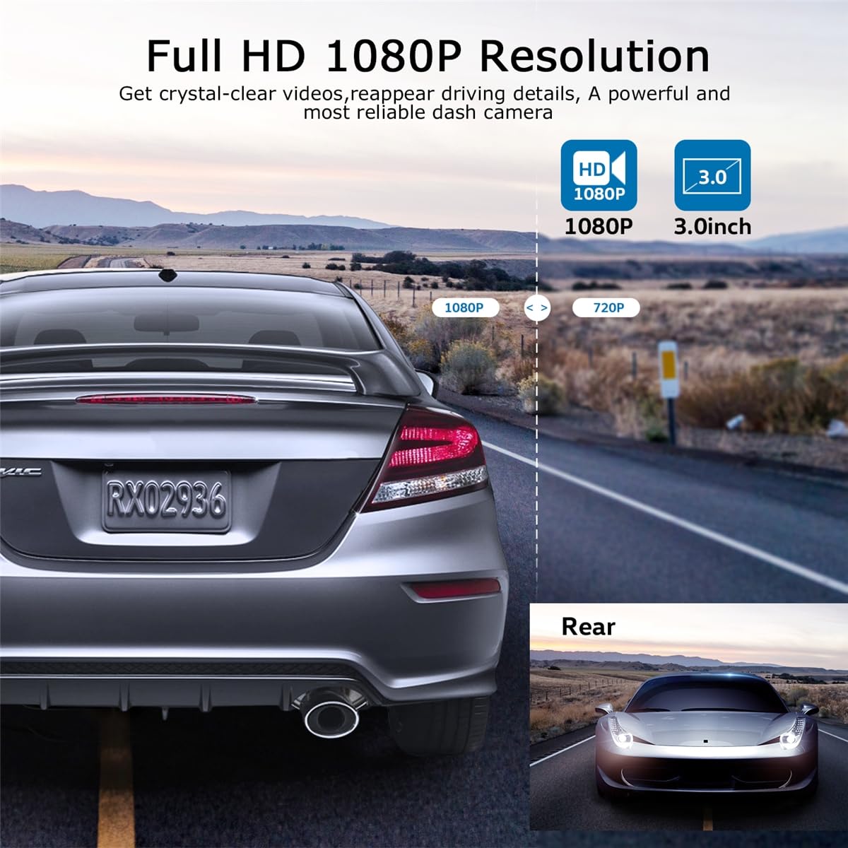 ORSKEY mounted on windshield installation demonstrates suction mount stability for secure fit