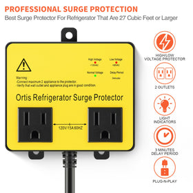 Ortis close-up LED panel showing status lights for easy monitoring