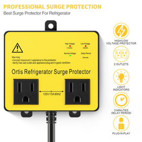 Ortis side label detail with voltage specs for confident device selection