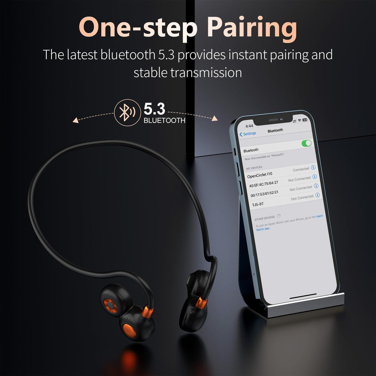 Ortizan held in hand to show 19g lightweight scale and portability