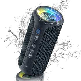 Ortizan X8 Pro front view showing speaker grills and brand for powerful sound
