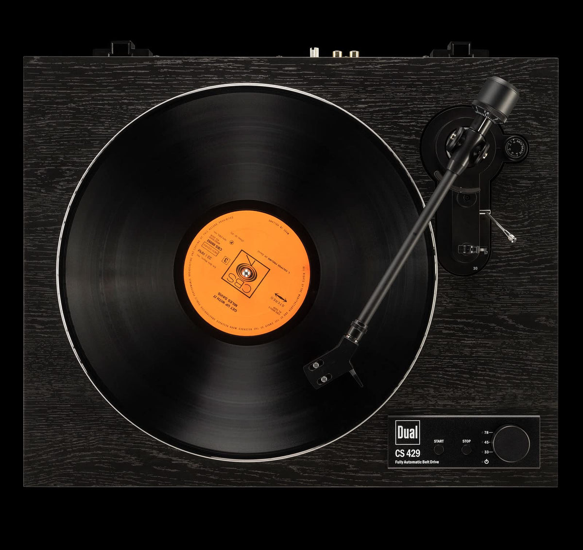 Ortofon 2M Red cartridge on CS429 enables clean, detailed vinyl playback