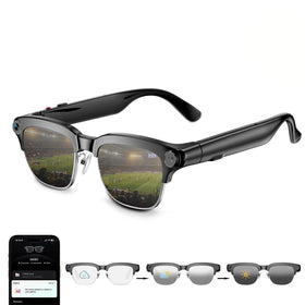 Osawalla AI glasses with 8MP camera for stable 1080p footage hands-free.