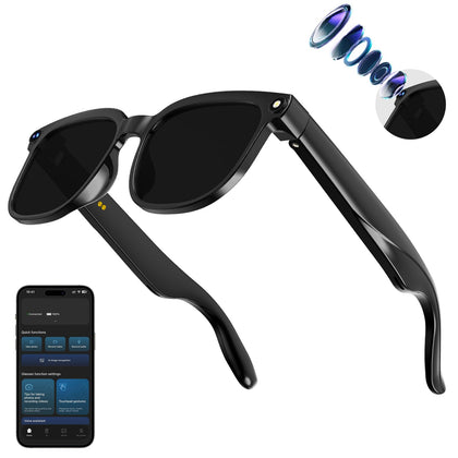 Osawalla AI smart glasses with 8MP camera for crisp on-the-go photos.