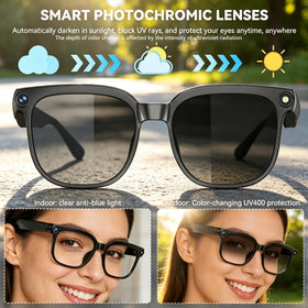 Ultra-light 40.8 g frame designed for all-day comfort and wearability.