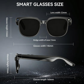 Sleek TR90 frame blends style with durability for everyday wear.