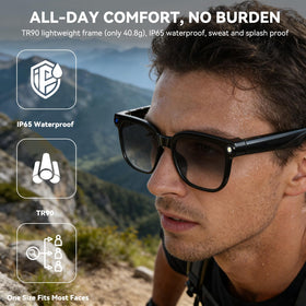 IP65 splash resistance keeps up with daily rain and splashes.