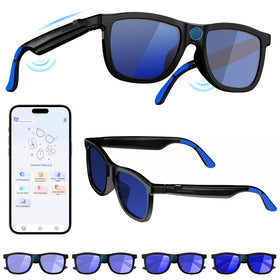 Osawalla smart glasses with adjustable tint control for personalized daylight visibility