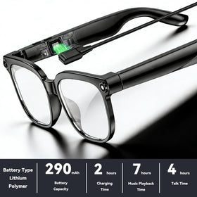 Osawalla smart glasses showing clear calls with ENC mics in a busy environment.