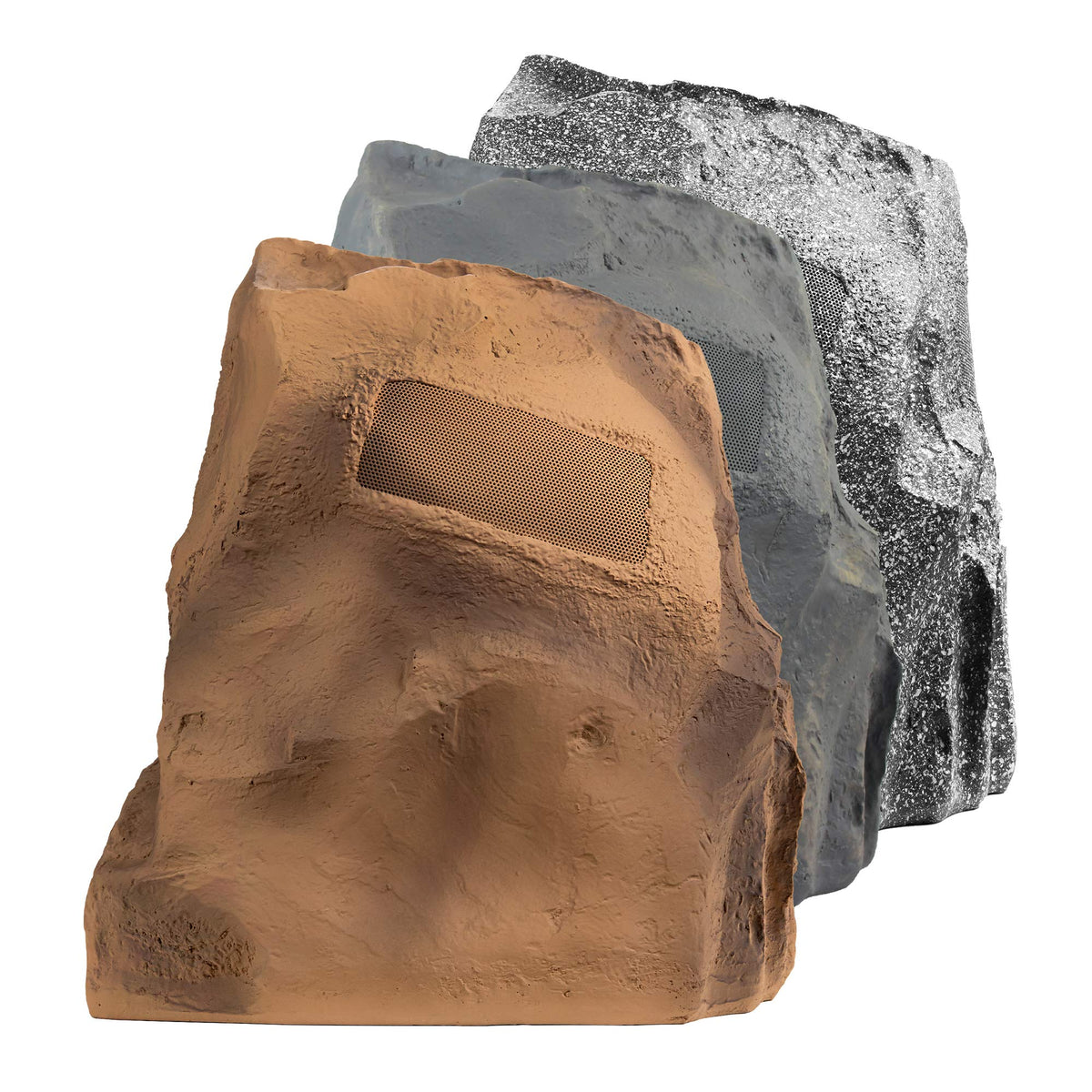 OSD Audio 8-inch Omni Rock speaker front view showing 360-degree coverage for outdoors