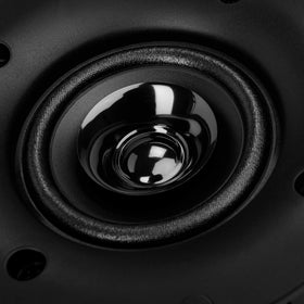 OSD Audio ACE400 in living room setting, hidden speakers deliver ambient audio
