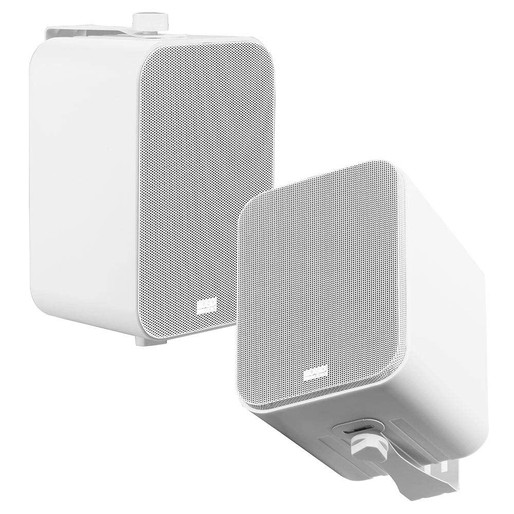 OSD Audio AP450 outdoor patio speaker front view with weather-ready design