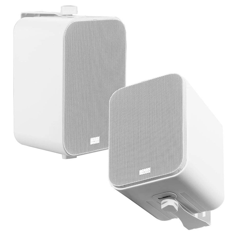 OSD Audio AP450 outdoor patio speaker front view with weather-ready design