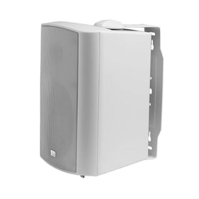 OSD Audio AP520 back view highlighting 70V tap switch for quick wattage changes.