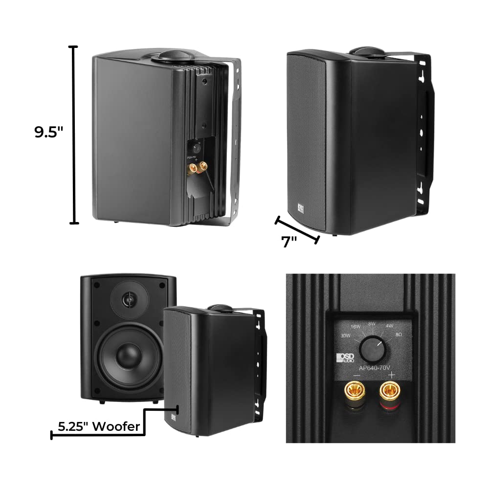 OSD Audio AP520 daisy-chain capable for long outdoor runs