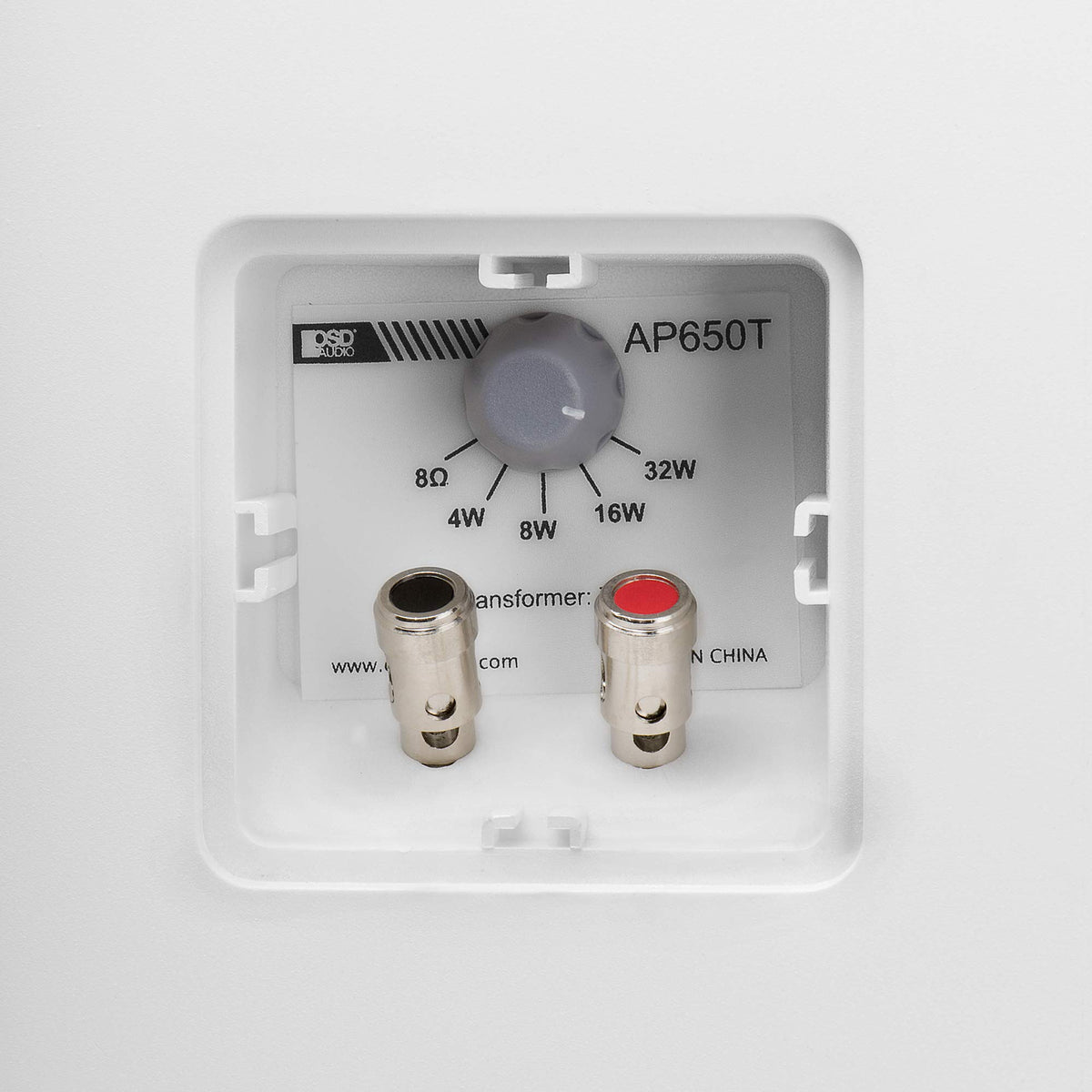 OSD Audio AP525 180-degree mount bracket for flexible vertical or horizontal placement.