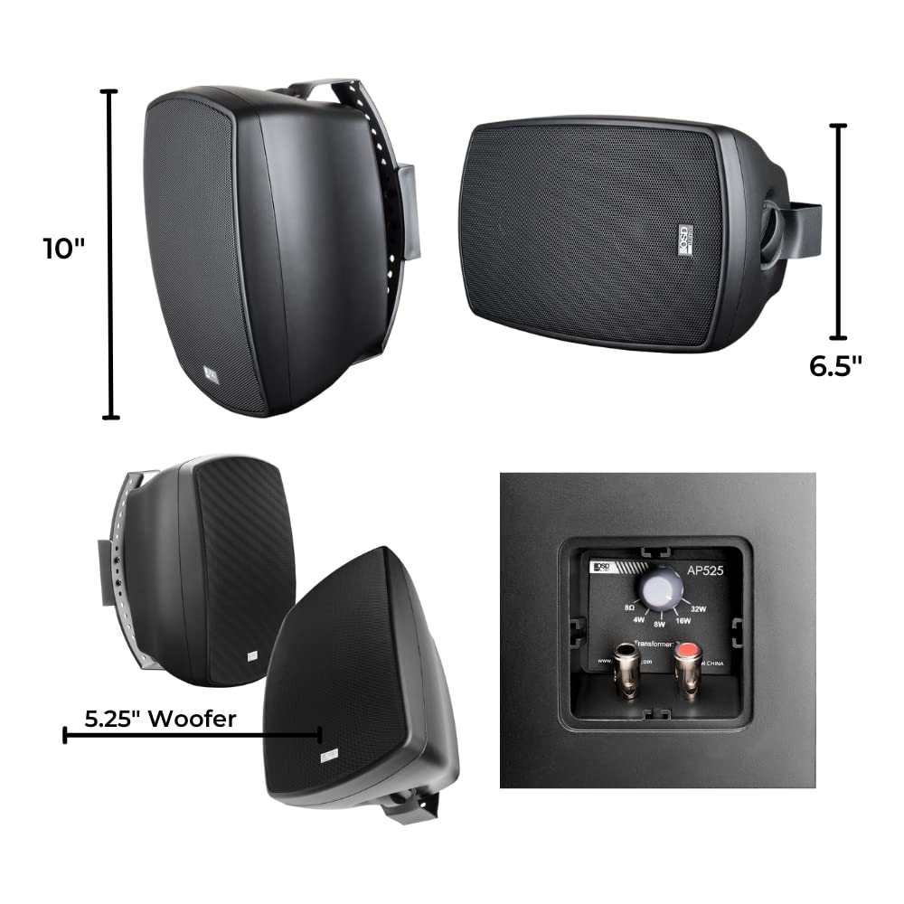 OSD Audio AP525 weather-resistant cabinet guards against outdoor wear