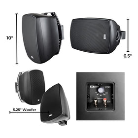 OSD Audio AP525 weather-resistant cabinet guards against outdoor wear