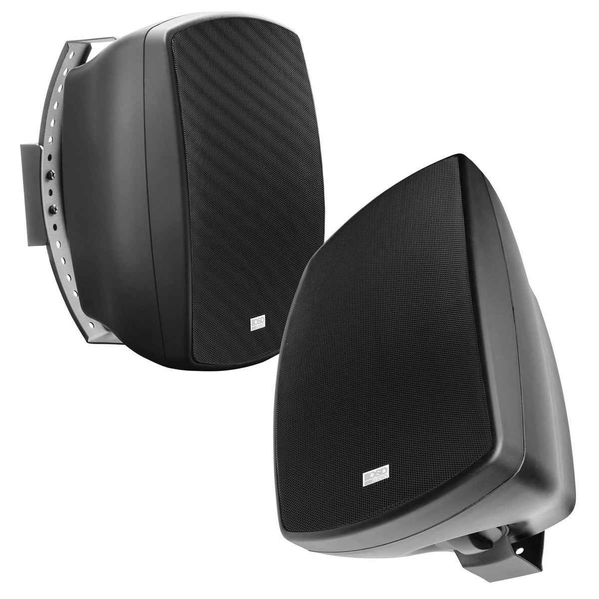 OSD Audio AP650 outdoor patio speaker pair for patios with weatherproof performance.