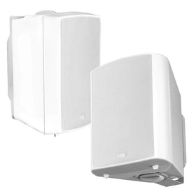 OSD Audio AP840 front view on a patio for immersive outdoor sound