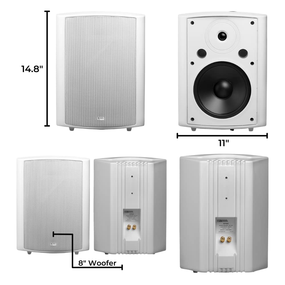 AP840 mounting brackets enable vertical or horizontal installation