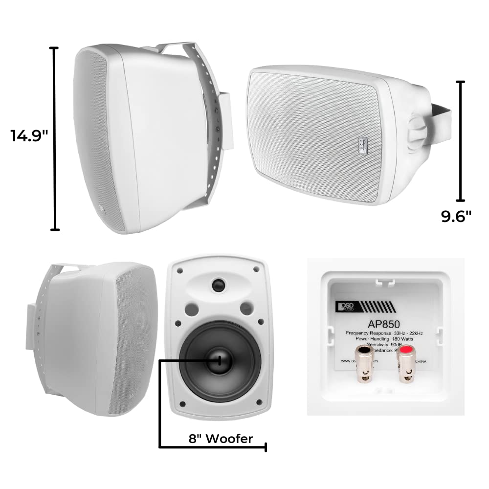 AP850 weatherproof design protects performance in temperature swings and moisture.