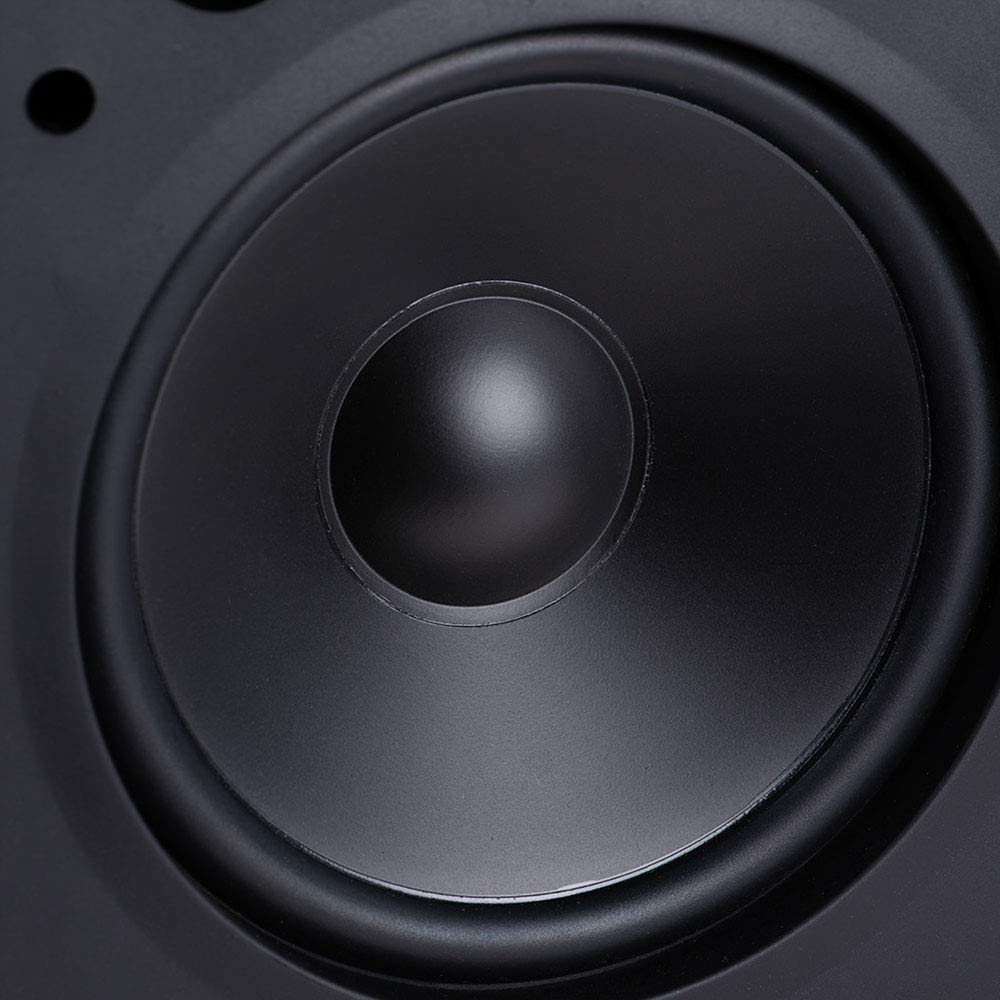 OSD Audio black powder-coated grille complements outdoor aesthetics and durability.