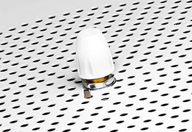 OSD Audio C1090 close-up of front volume knob offering easy on-site level control benefit