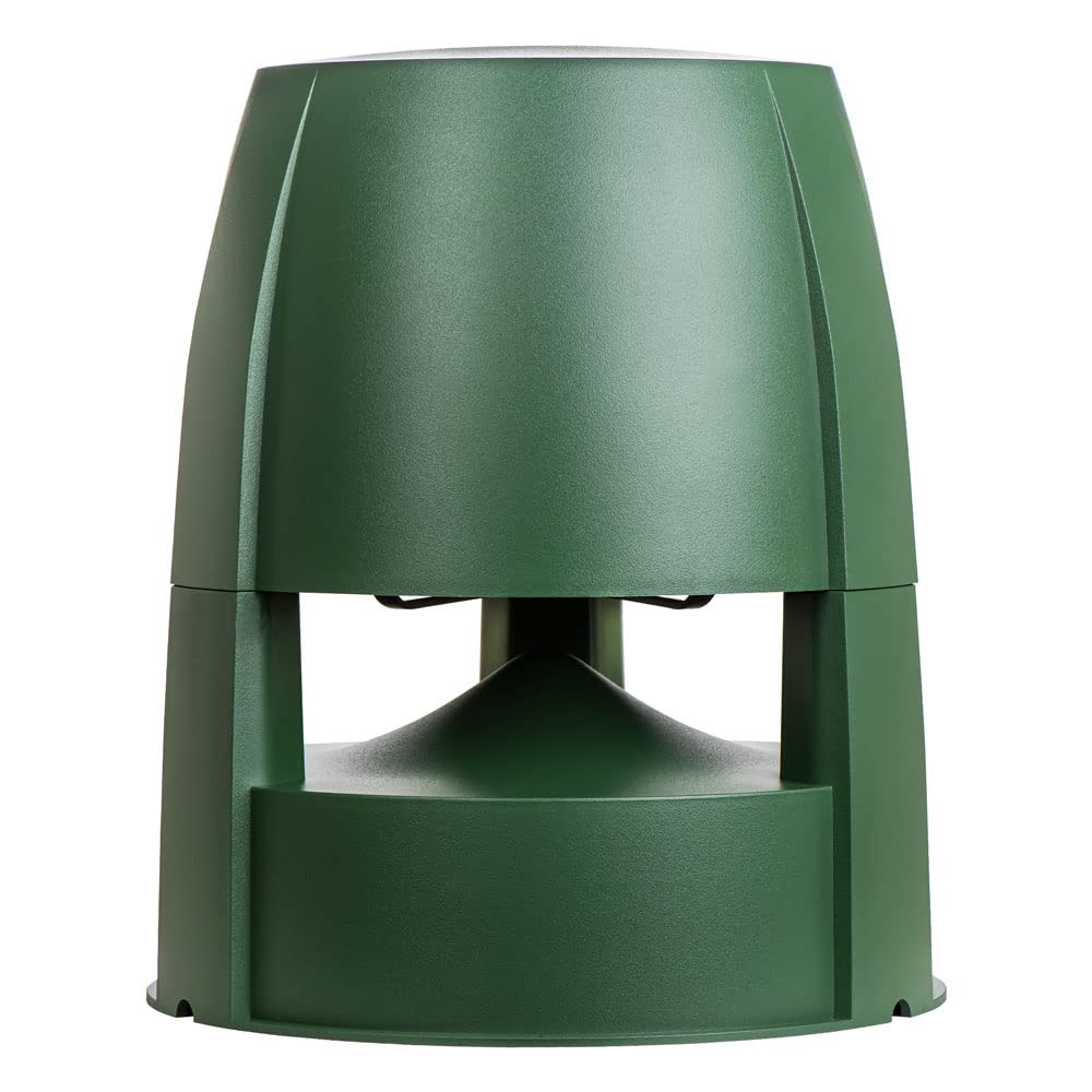OSD Audio Forza 8in woofer and 1in tweeter deliver outdoor sound.