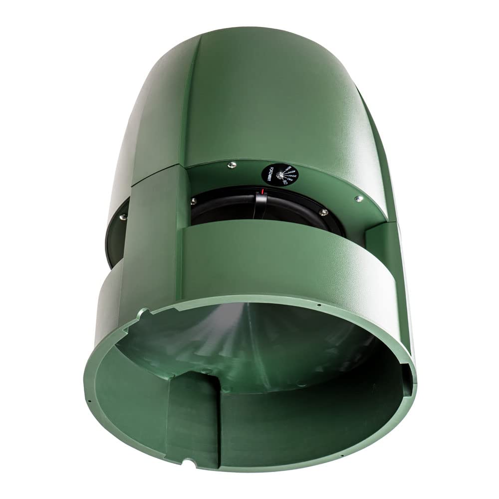 OSD Audio Forza omni 360-degree sound for complete backyard coverage.