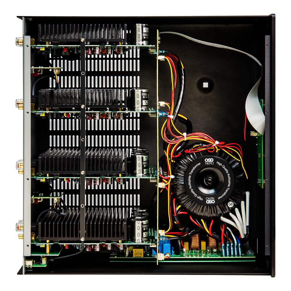 OSD Audio Nero HTA4200 with balanced XLR inputs for low-noise audio.