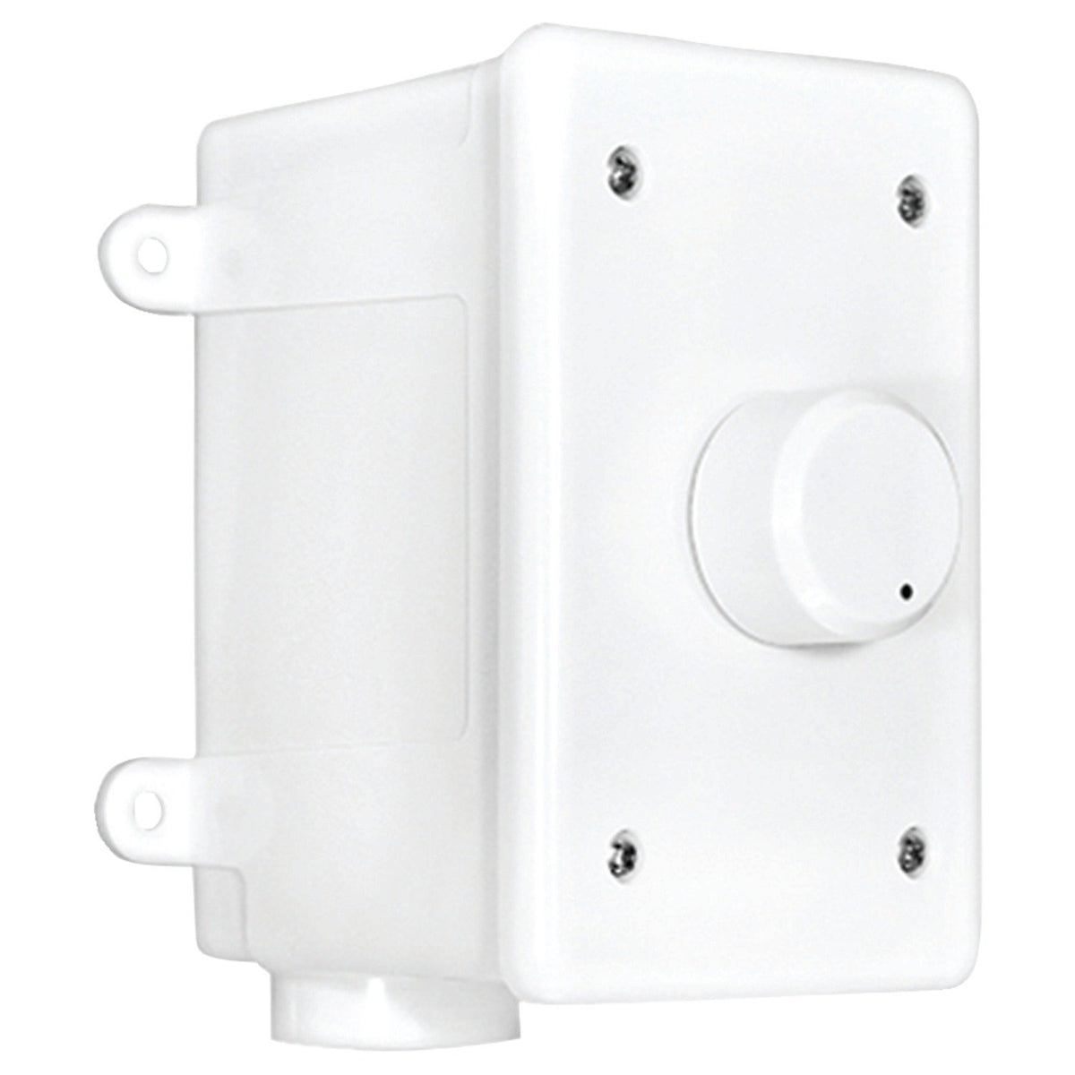 OSD Audio OVC305R front panel showing knob and weatherproof housing for outdoor use