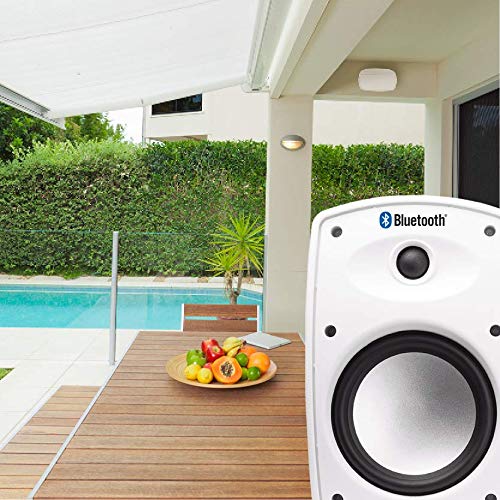 OSD Audio poolside scene enabling ambient daytime listening.