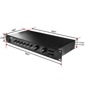 OSD Audio Pre-1 microphone input and output for clean signal routing.
