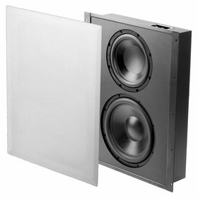 OSD Audio SL800D front view, trimless wall subwoofer for seamless home theater integration