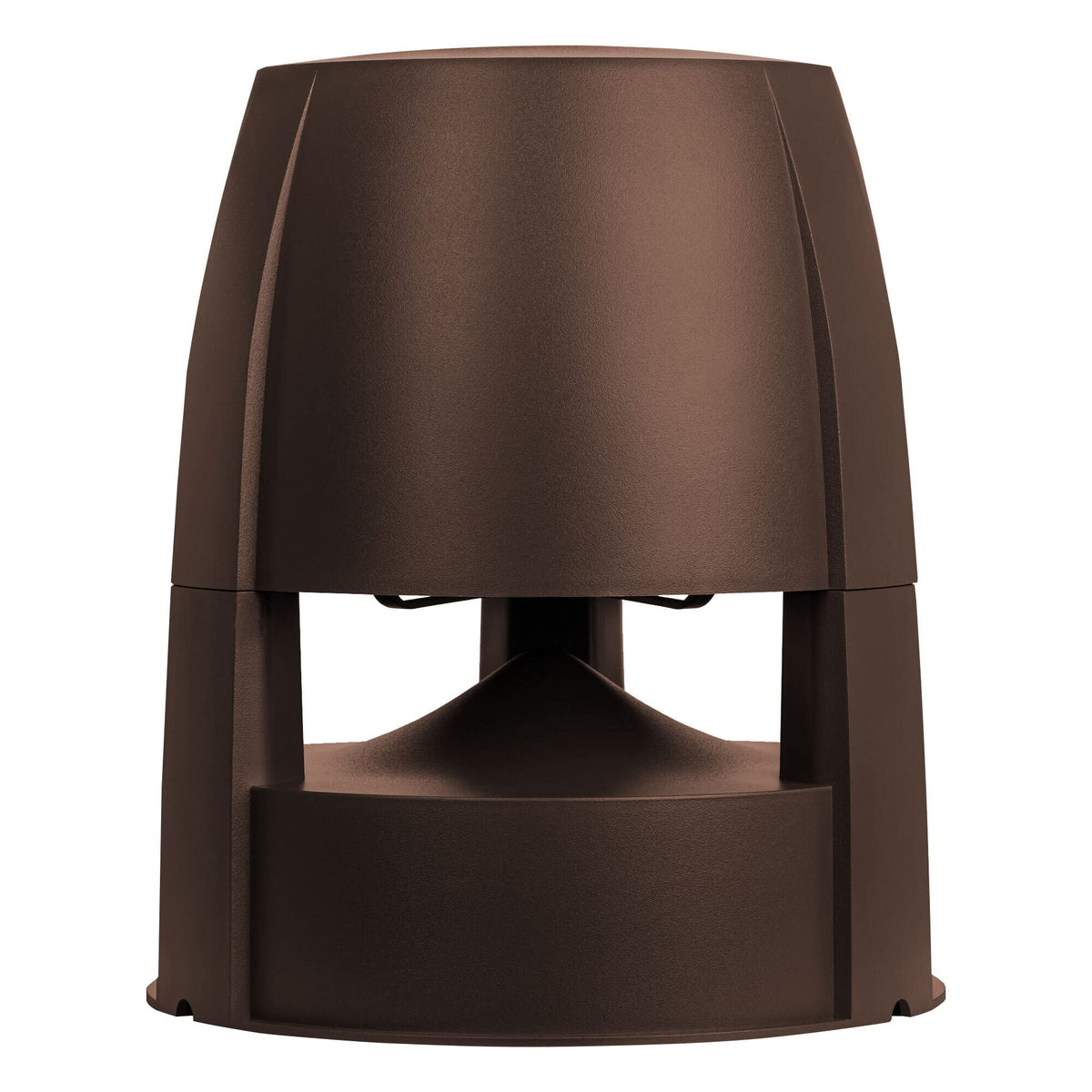 OSD Forza 8 Omni bronze front view shows even backyard sound coverage