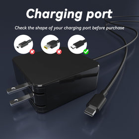 OSISZI 65W charger side ports highlight fast, stable charging for LG Gram.