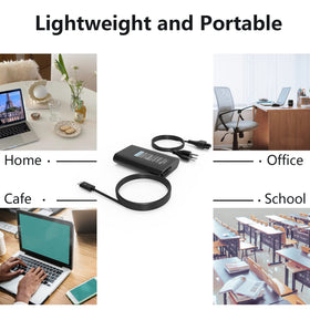 OSISZI 65W USB-C charger compatible with LG Gram and Dell laptops