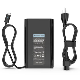 OSISZI 65W USB-C charger front view, slim profile for laptop power