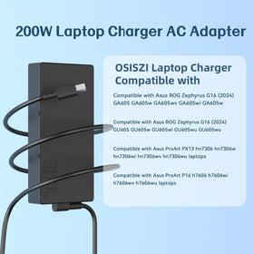 OSISZI label with specs showing compatibility and safe output benefit